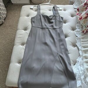 Aritzia Babaton grey formal dress Size 6